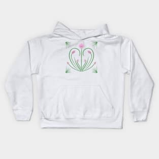 Flowers of chive Kids Hoodie